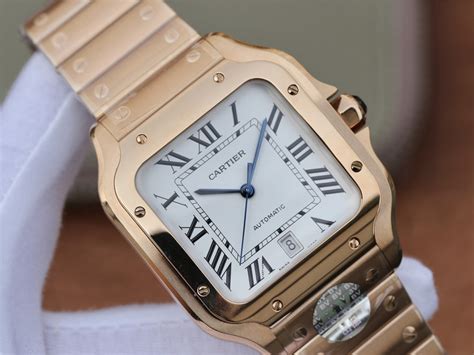 orologio cartier santos 100 replica|cartier santos watch history.